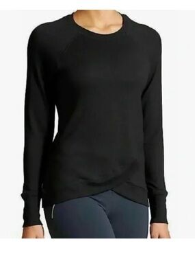 Athleta Criss Cross Hem Sweatshirt